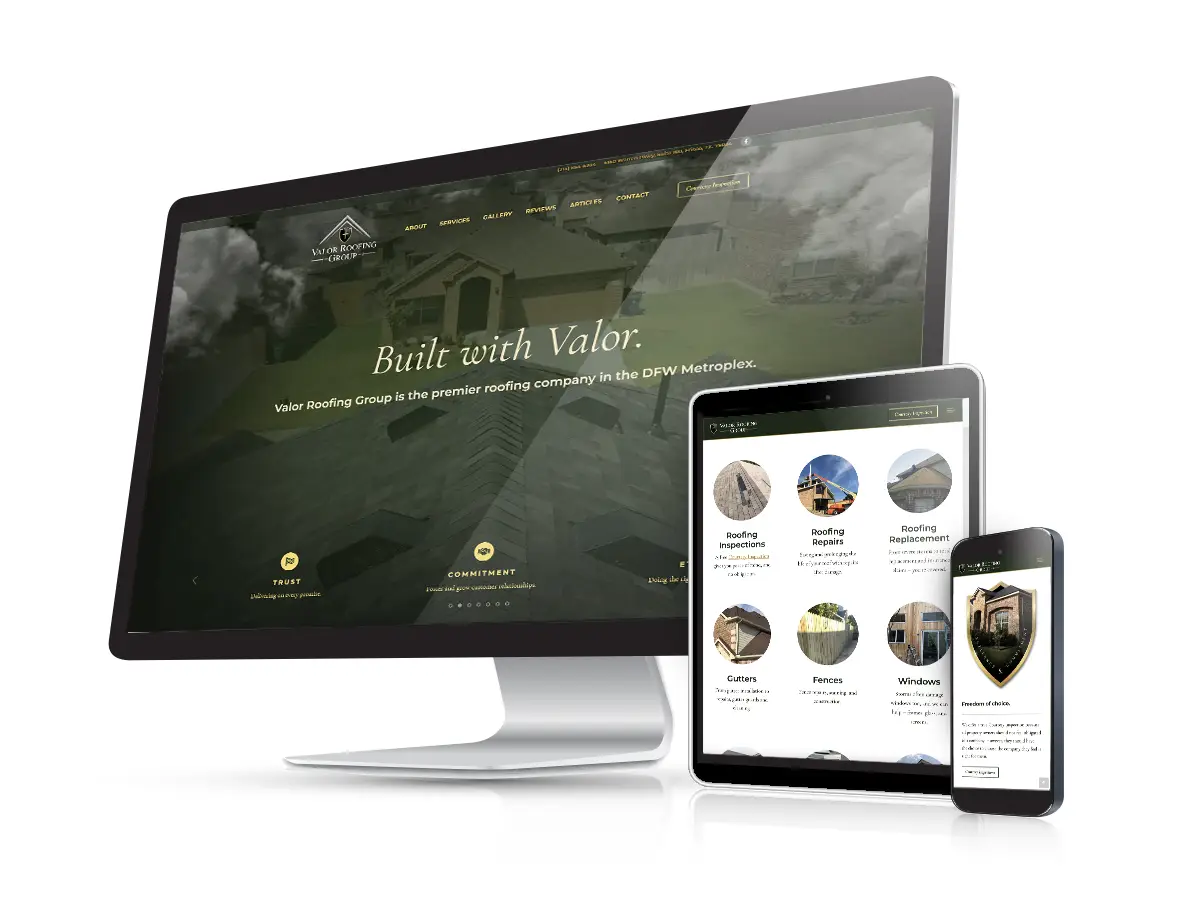 roofer website