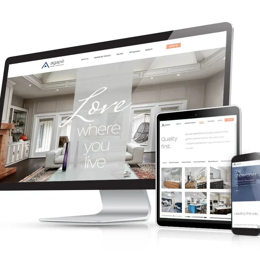 home remodeler website design