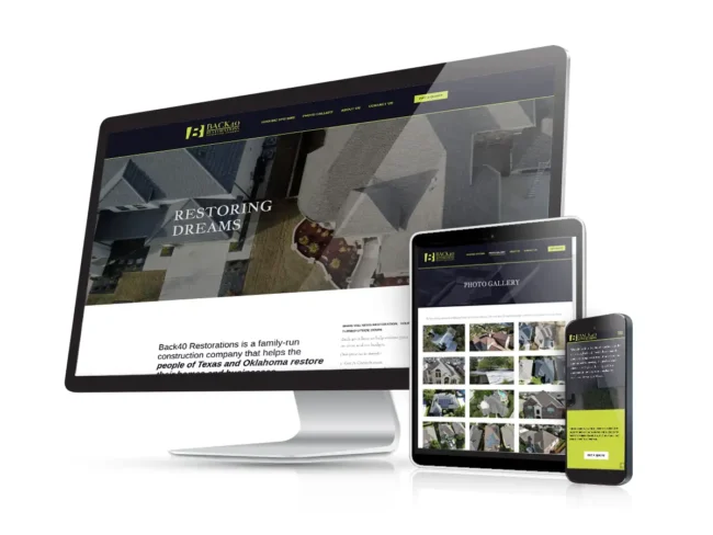 roofer website design